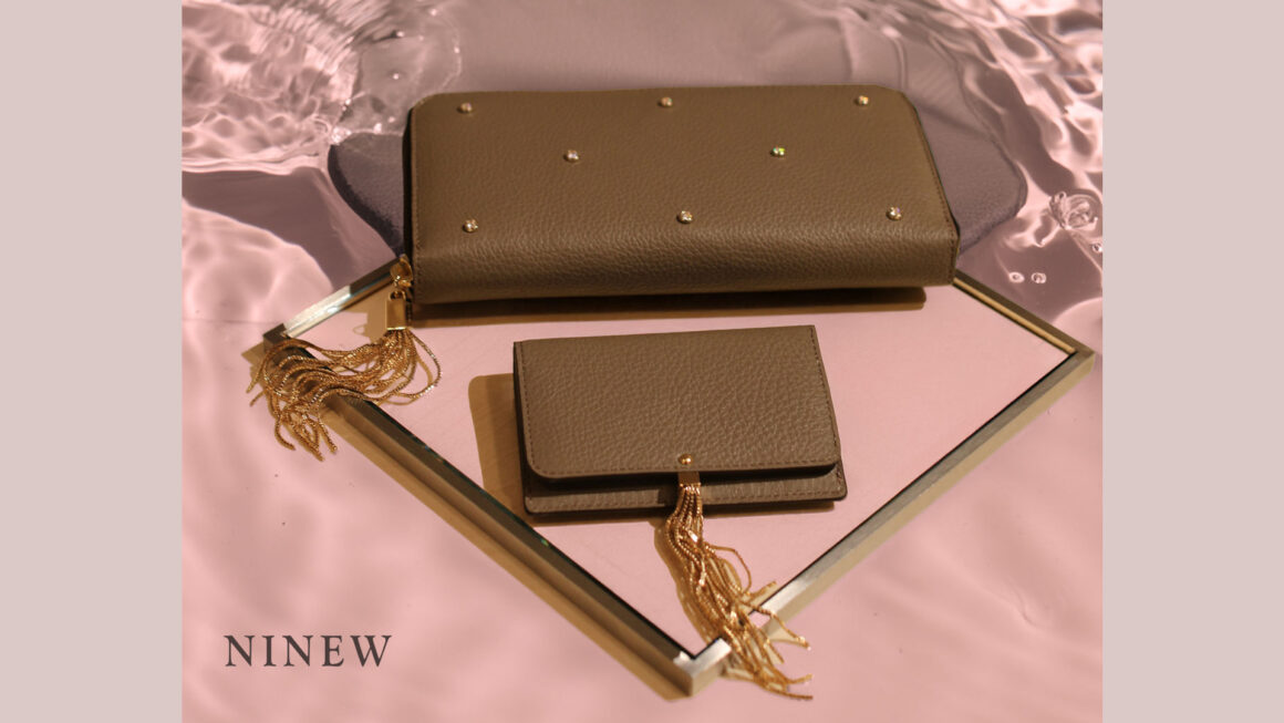 ninew Lucheシリーズ ロング財布・カードケース トープ（Taupe） カラー アイキャッチ画像